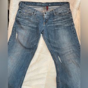 Guess distressed jeans size 34